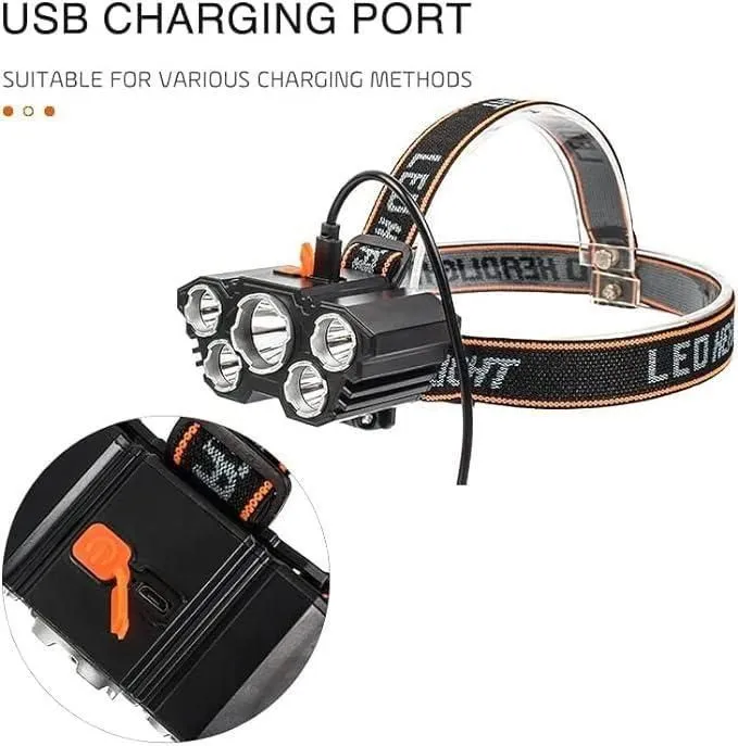 🔥 LAST DAY SALE 50% OFF 🔥 LED SENSOR 9000 TACTICAL HEADLIGHT