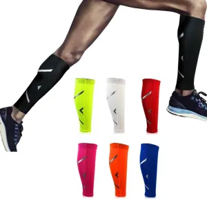 1 Piece Sports Leg Shin Guard Compression Sleeves for Runners Cyclist