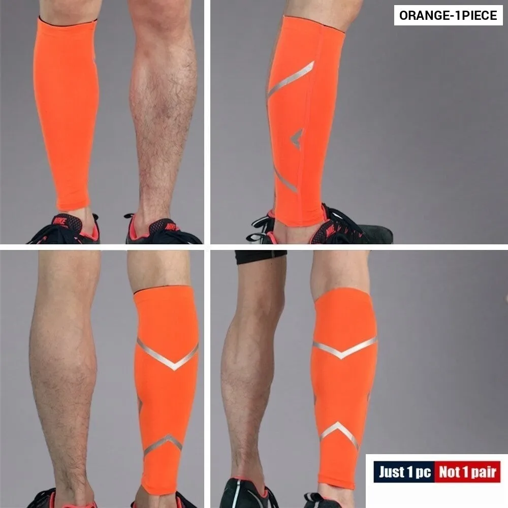 1 Piece Sports Leg Shin Guard Compression Sleeves for Runners Cyclist