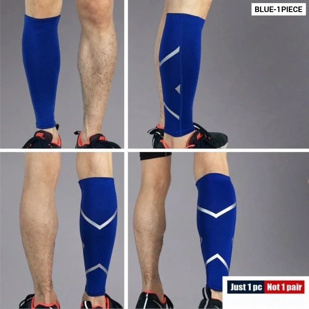 1 Piece Sports Leg Shin Guard Compression Sleeves for Runners Cyclist