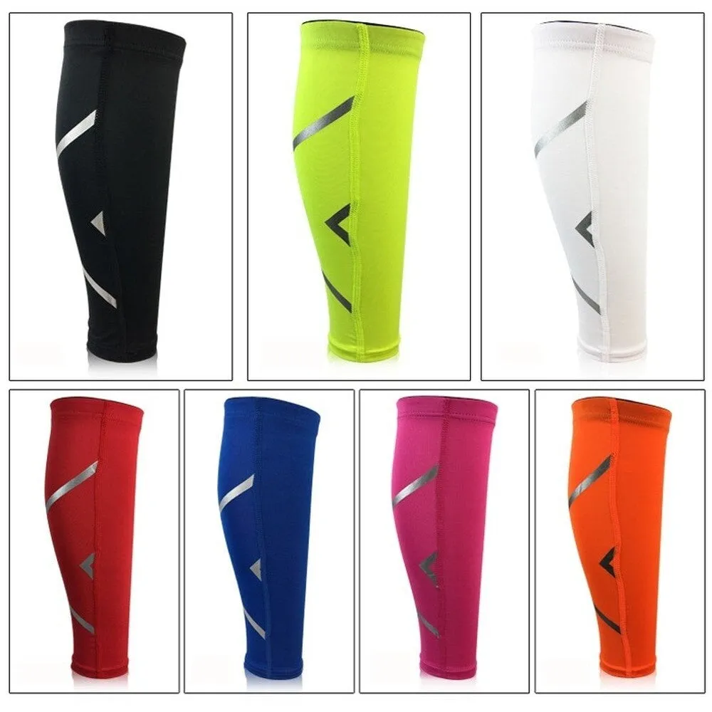 1 Piece Sports Leg Shin Guard Compression Sleeves for Runners Cyclist