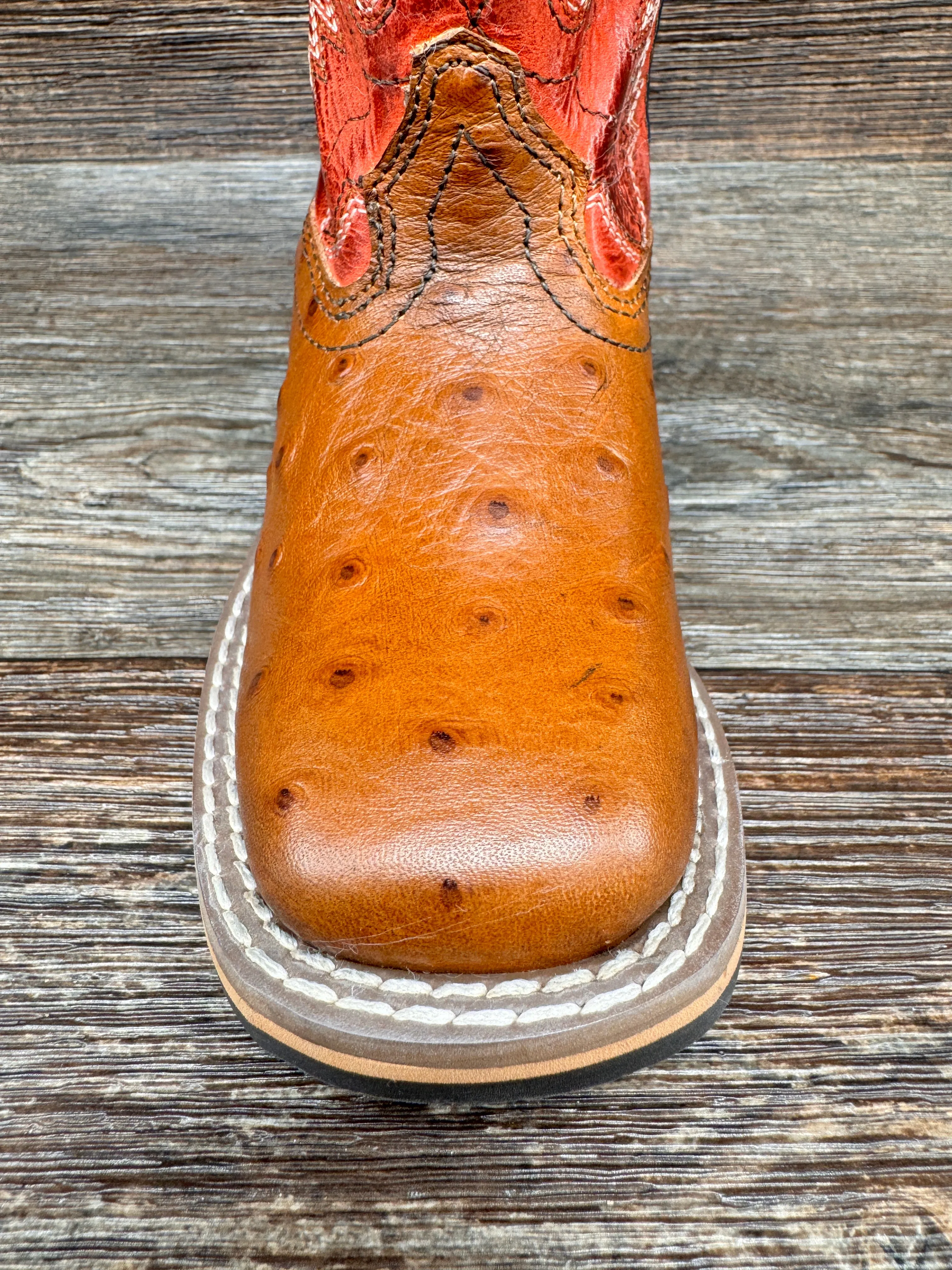 3752 Kid's Cheyenne Square Toe Western Boot by Smoky Mountain