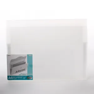 A4 Clear Pocket File Folder (6 Pockets)