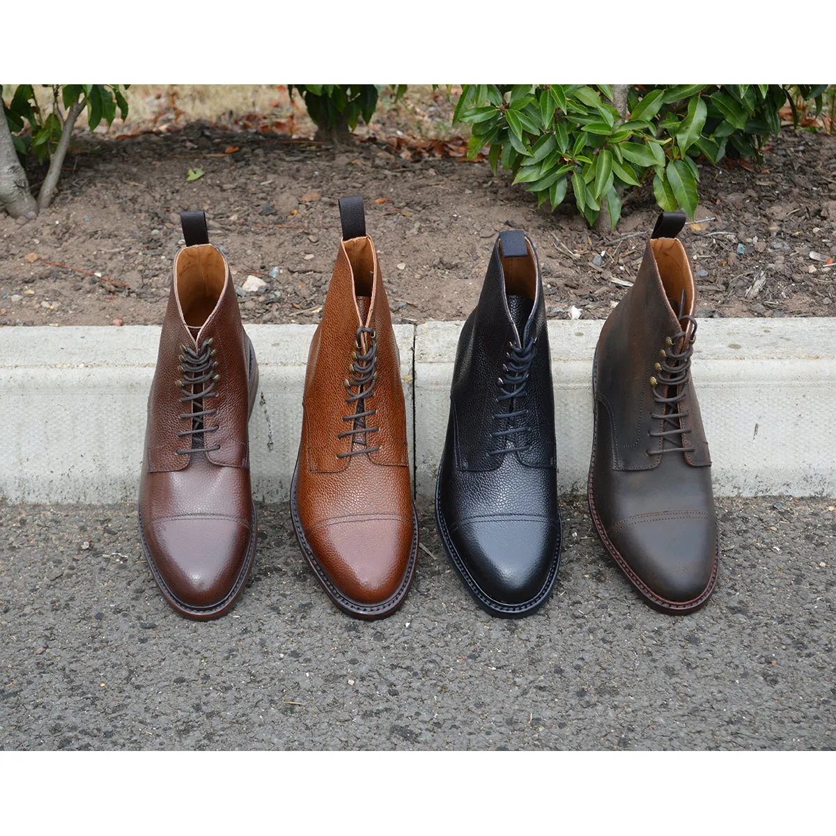 Berwick 1707 Grain Toe Cap Boot (321)