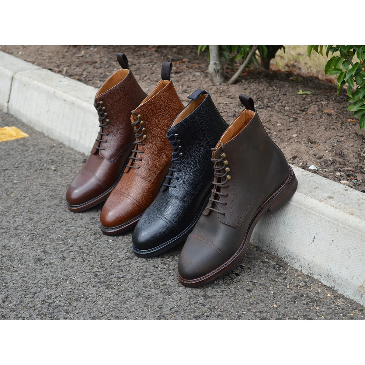 Berwick 1707 Grain Toe Cap Boot (321)