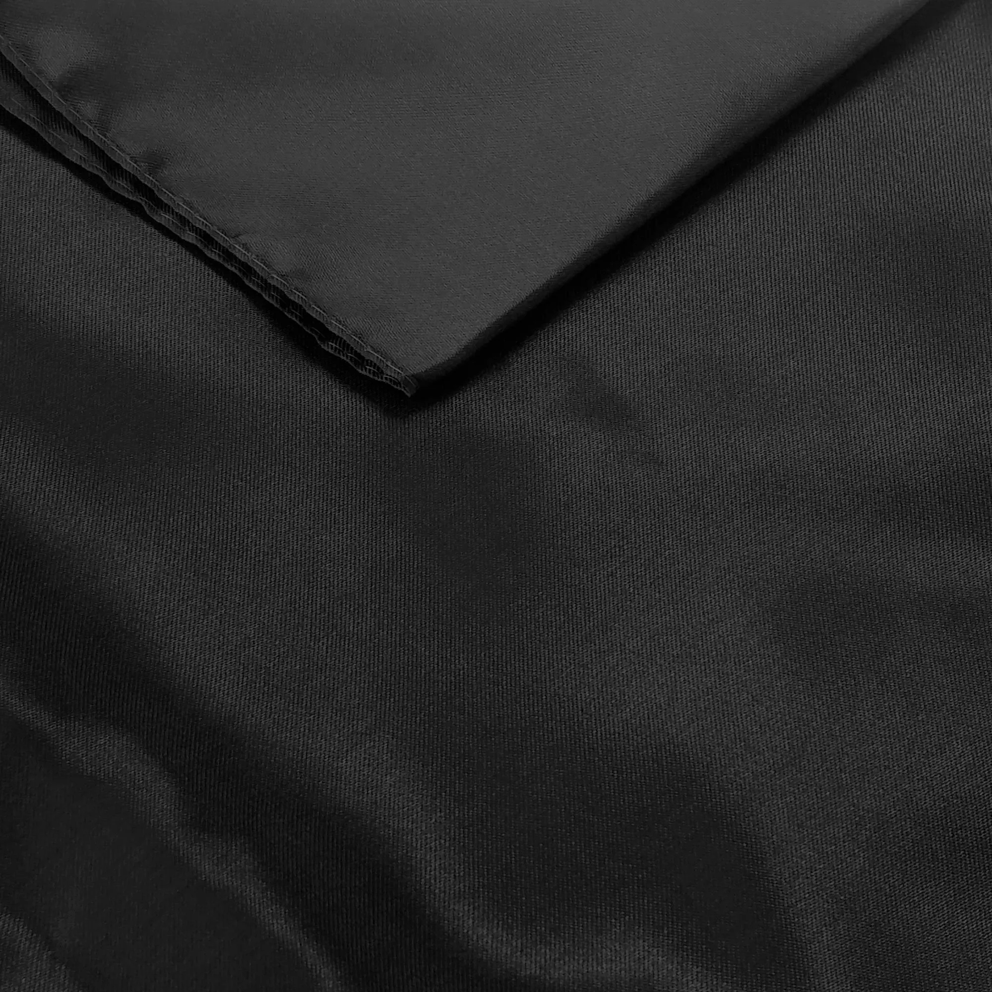 Black Satin Table Runner