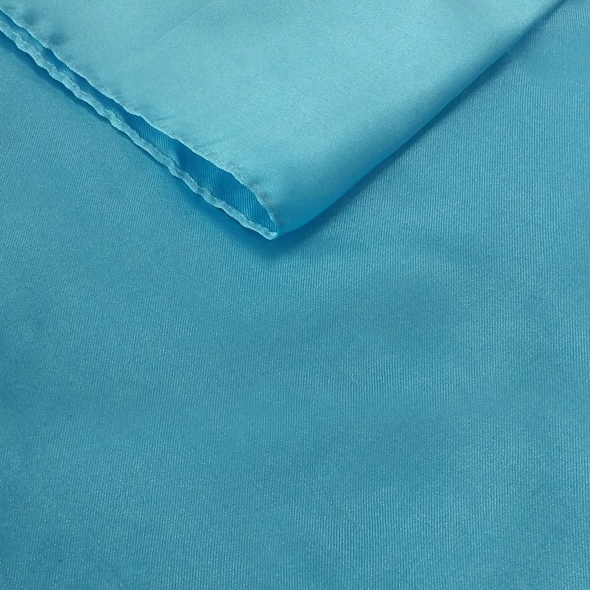 Blue Satin Table Runner