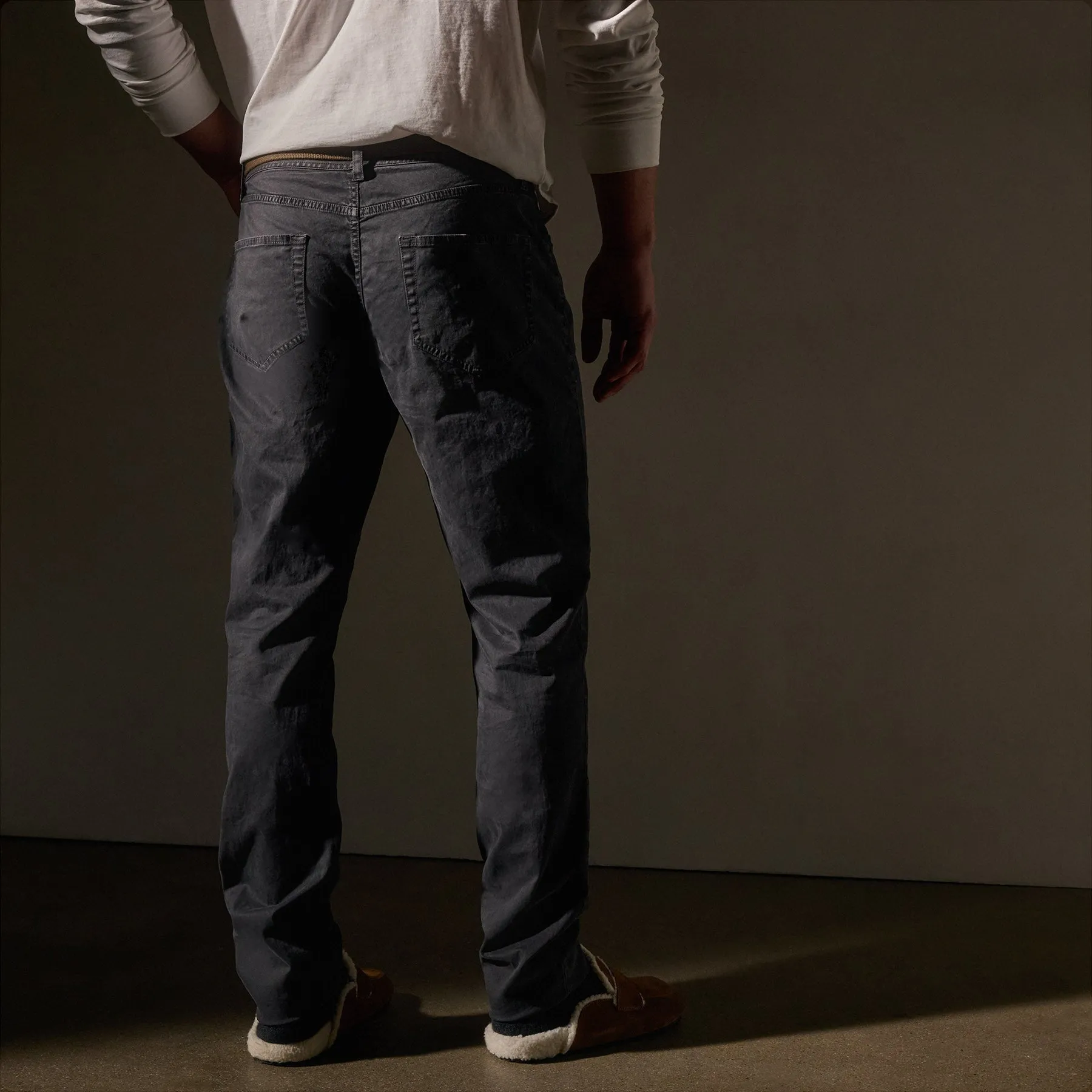 Brushed Twill 5 Pocket Pant - Magma Pigment