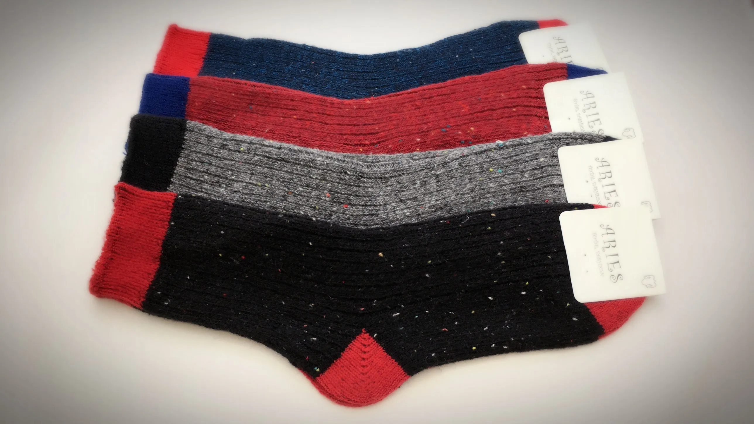 Cute Cozy Warm Wool | Women Teen Girls | Crew Socks | 4 Pairs | (Dandy Wool)