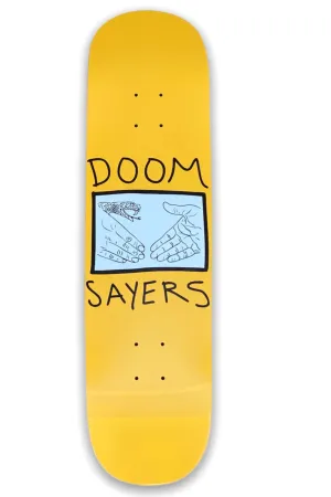 DOOM SAYERS CLUB DECK SNAKE SHAKE ORG 8.25 - BLACK/YELLOW