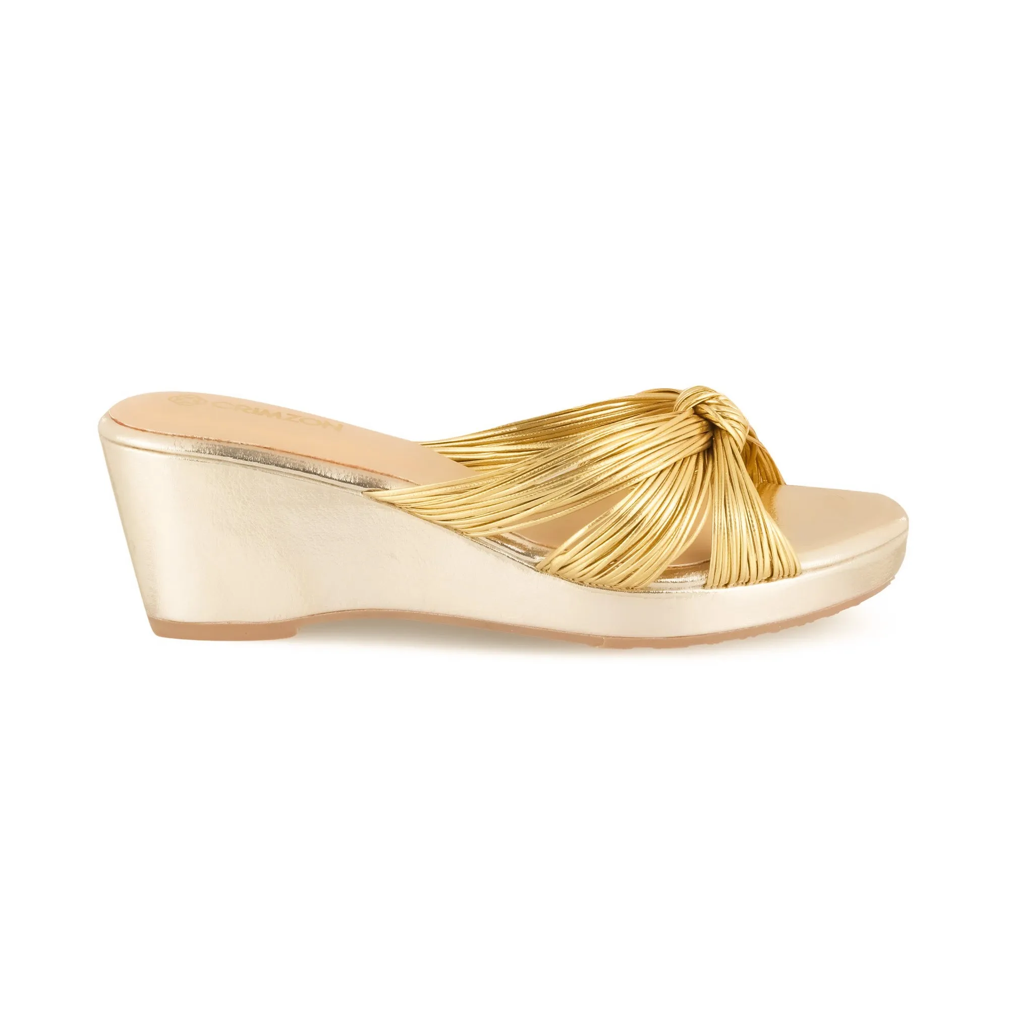 ELYSE- GOLD WEDGES