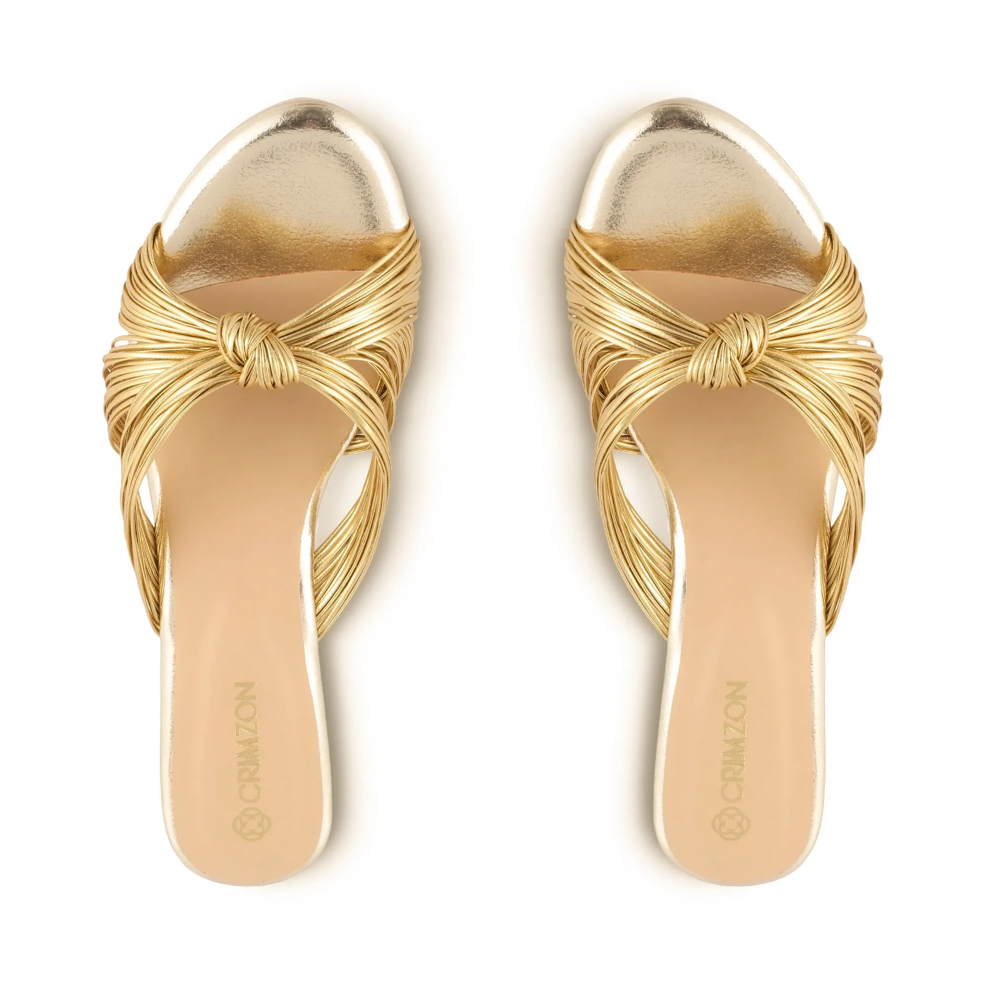 ELYSE- GOLD WEDGES