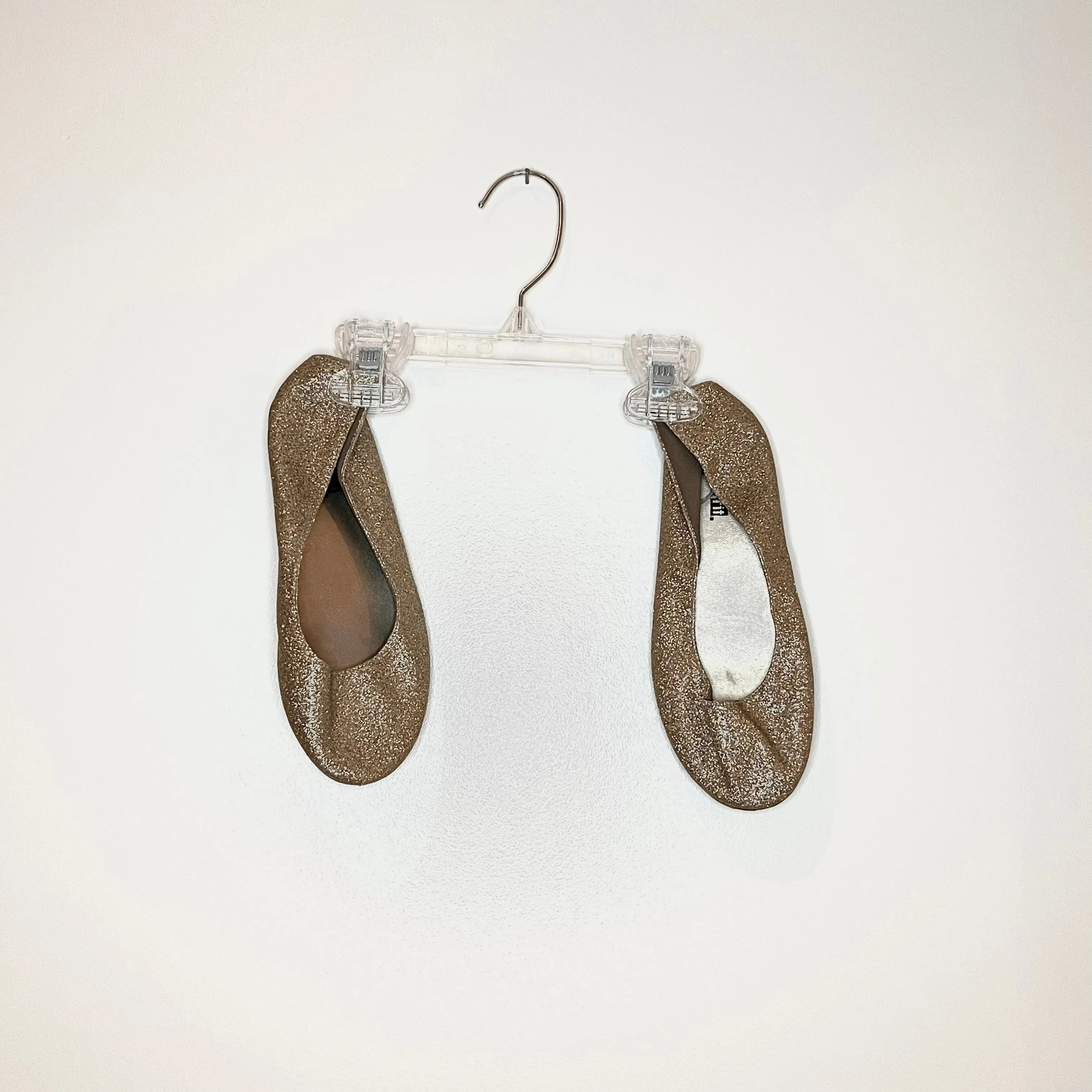 Girl Sparkle Flats Size 2.5