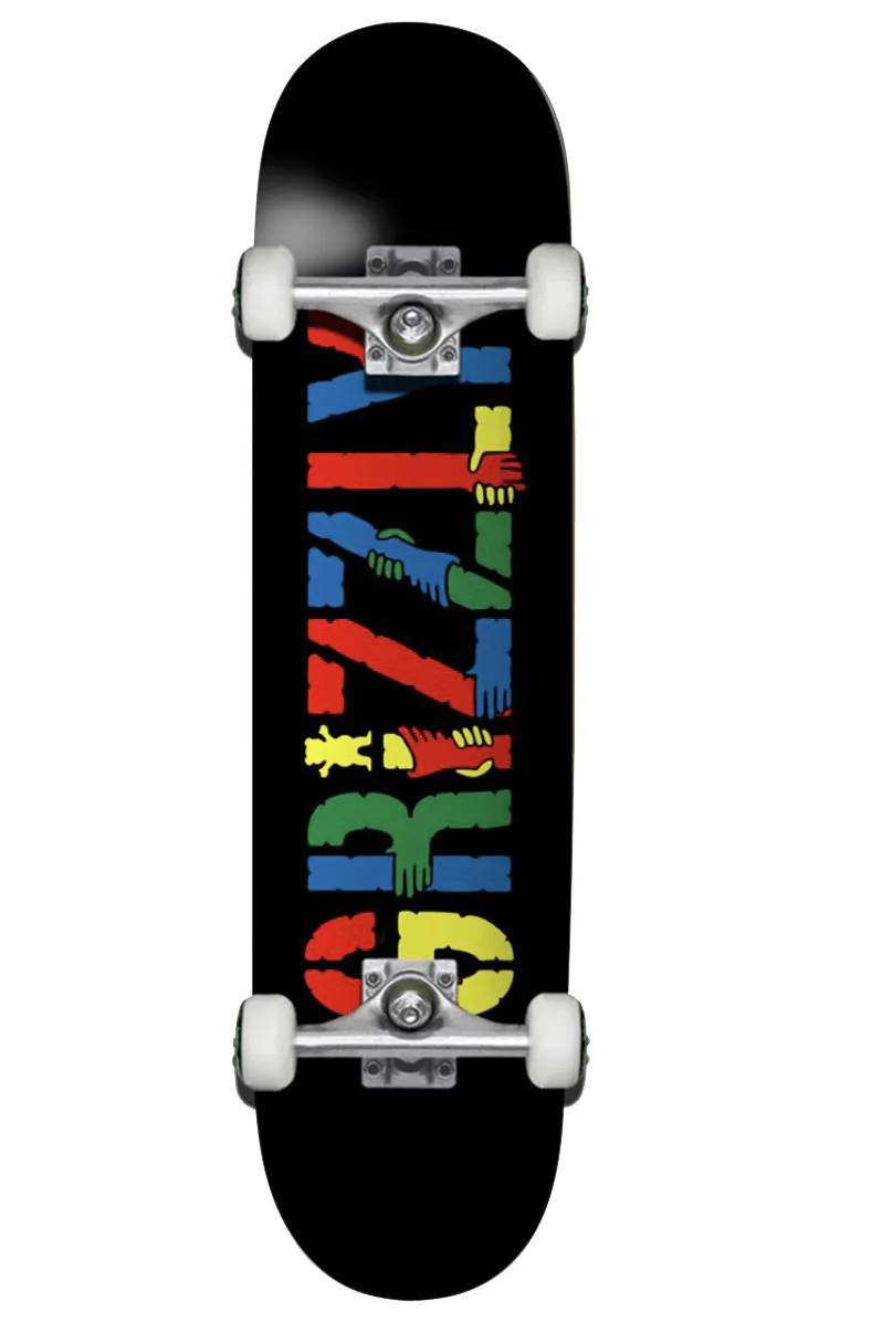 GRIZZLY COMPLETE GET A GRIP SKATEBOARD - 8.0