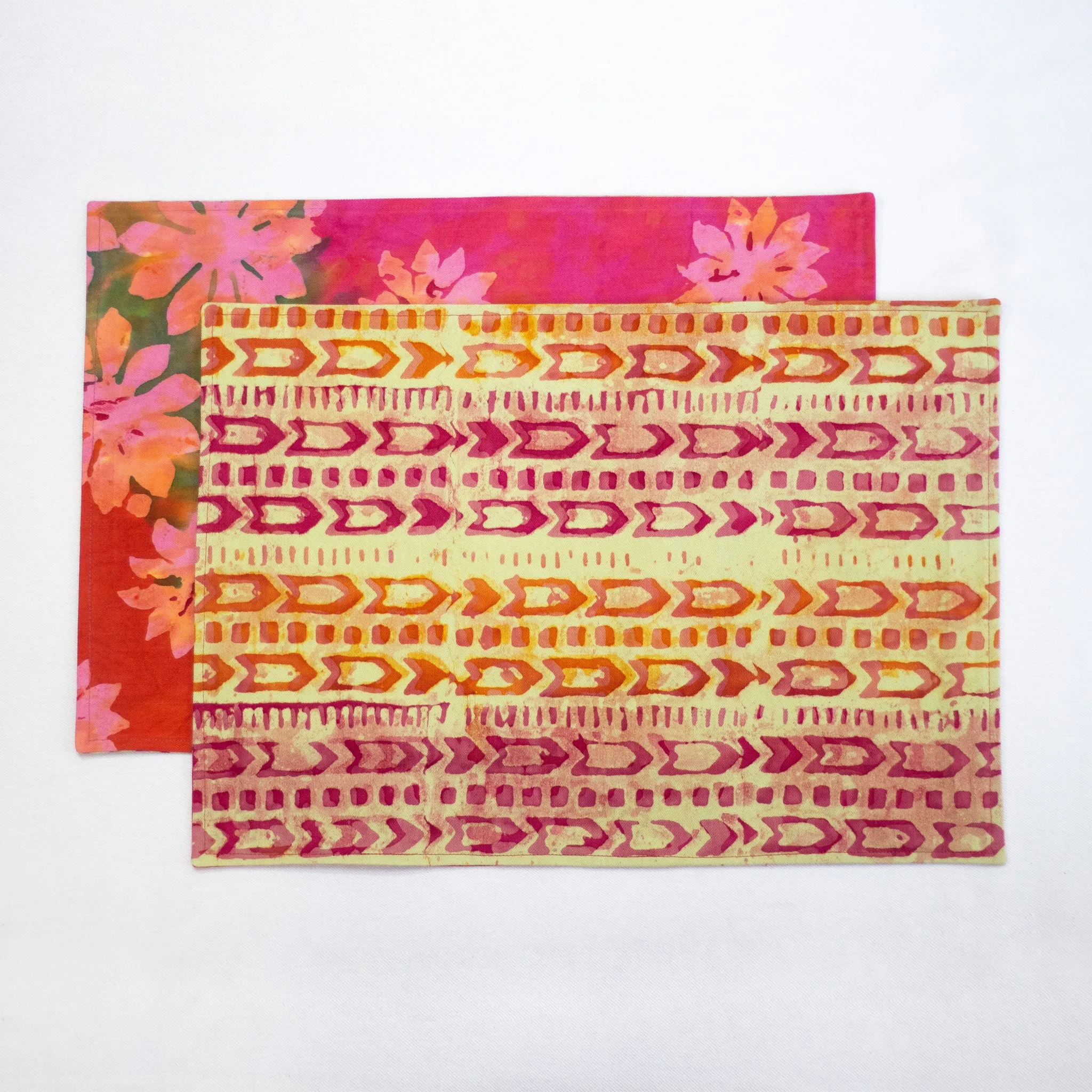 Hand Painted Placemats, Napkins, and Table Runners - Dali Dance