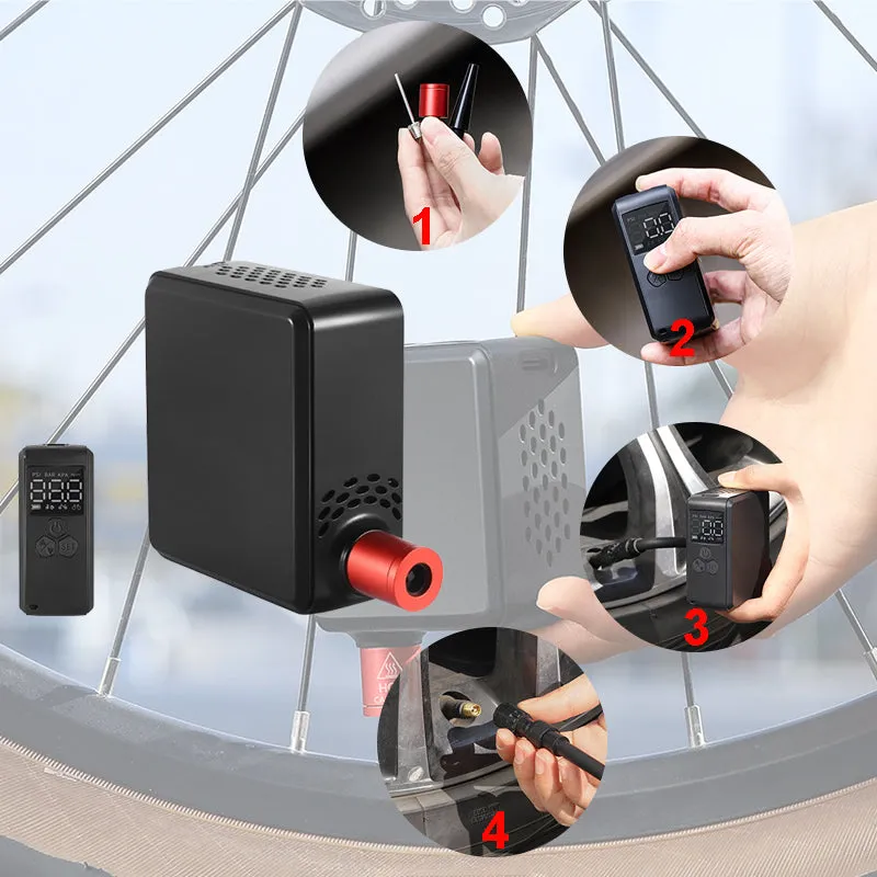 Hot Sale 49% OFFBicycle Smart Electric Mini Pump