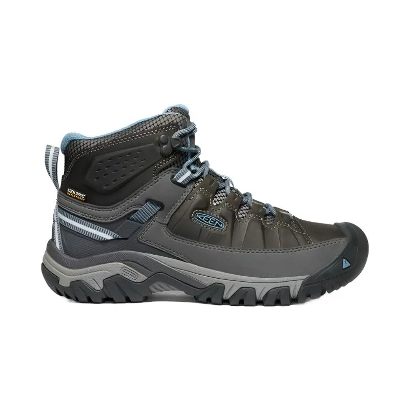 Keen Targhee III Mid Women's Waterproof Walking Boots - Magnet/Atlantic Blue