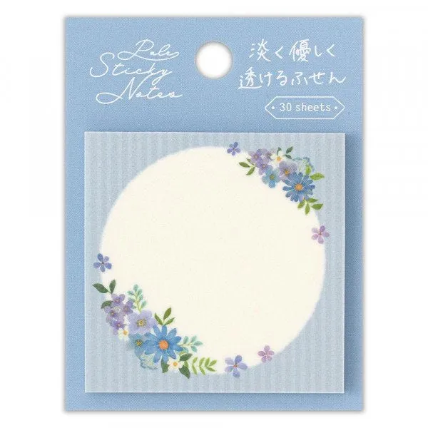 NB Pale Floral Sticky Notes (30 Sheets)