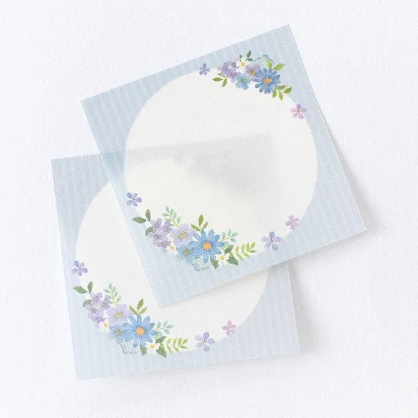 NB Pale Floral Sticky Notes (30 Sheets)