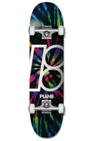 PLAN B COMPLETE SKATE DECKS 7.75" - DARK SMOKE