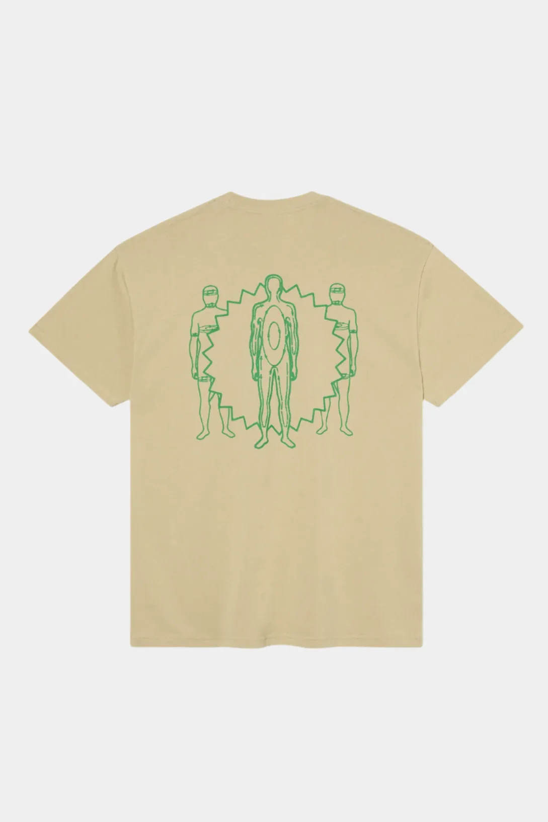 POLAR SKATE ANYONE OUT THERE TEE - SAND