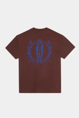 POLAR SKATE ANYONE OUT THERE TEE - WINE