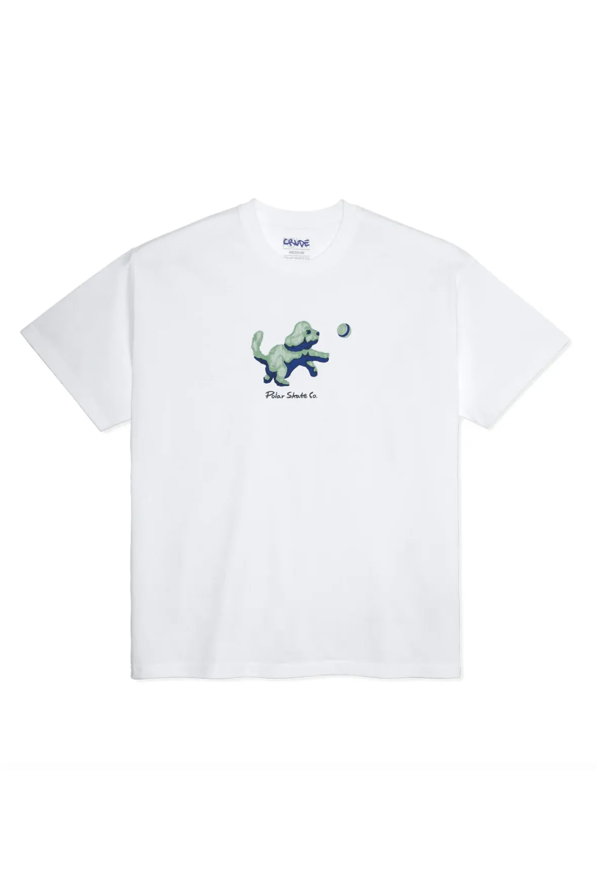 POLAR SKATE BALL TEE - WHITE
