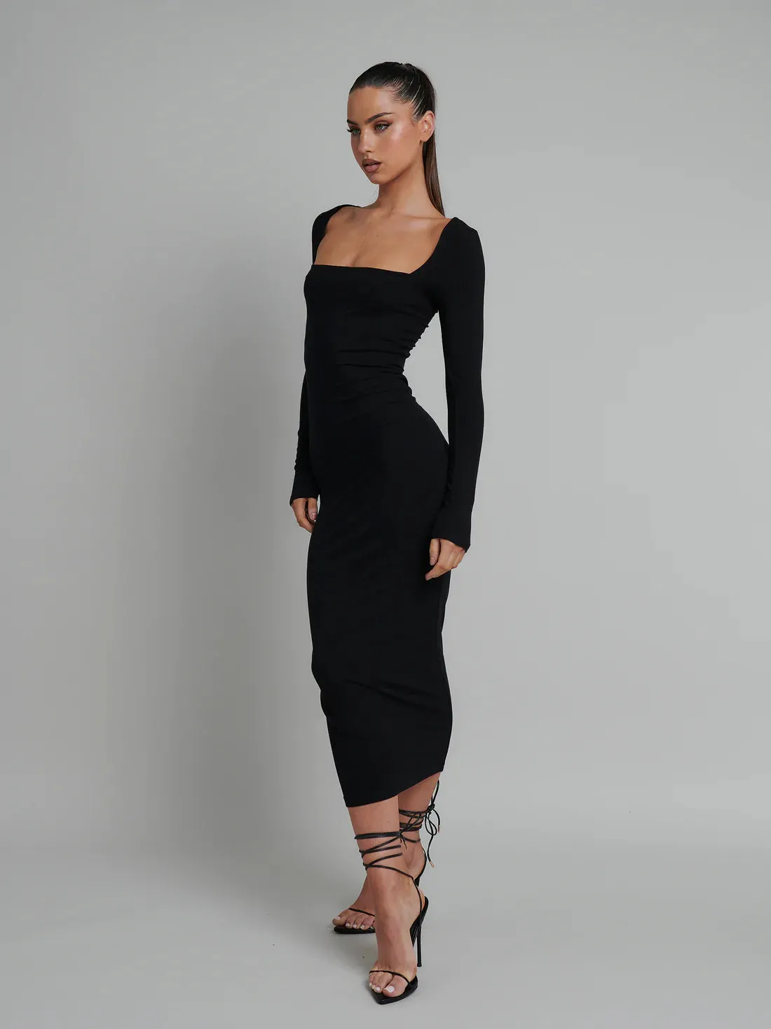 Rosabel Square Neck Dress