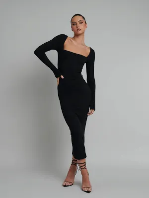 Rosabel Square Neck Dress