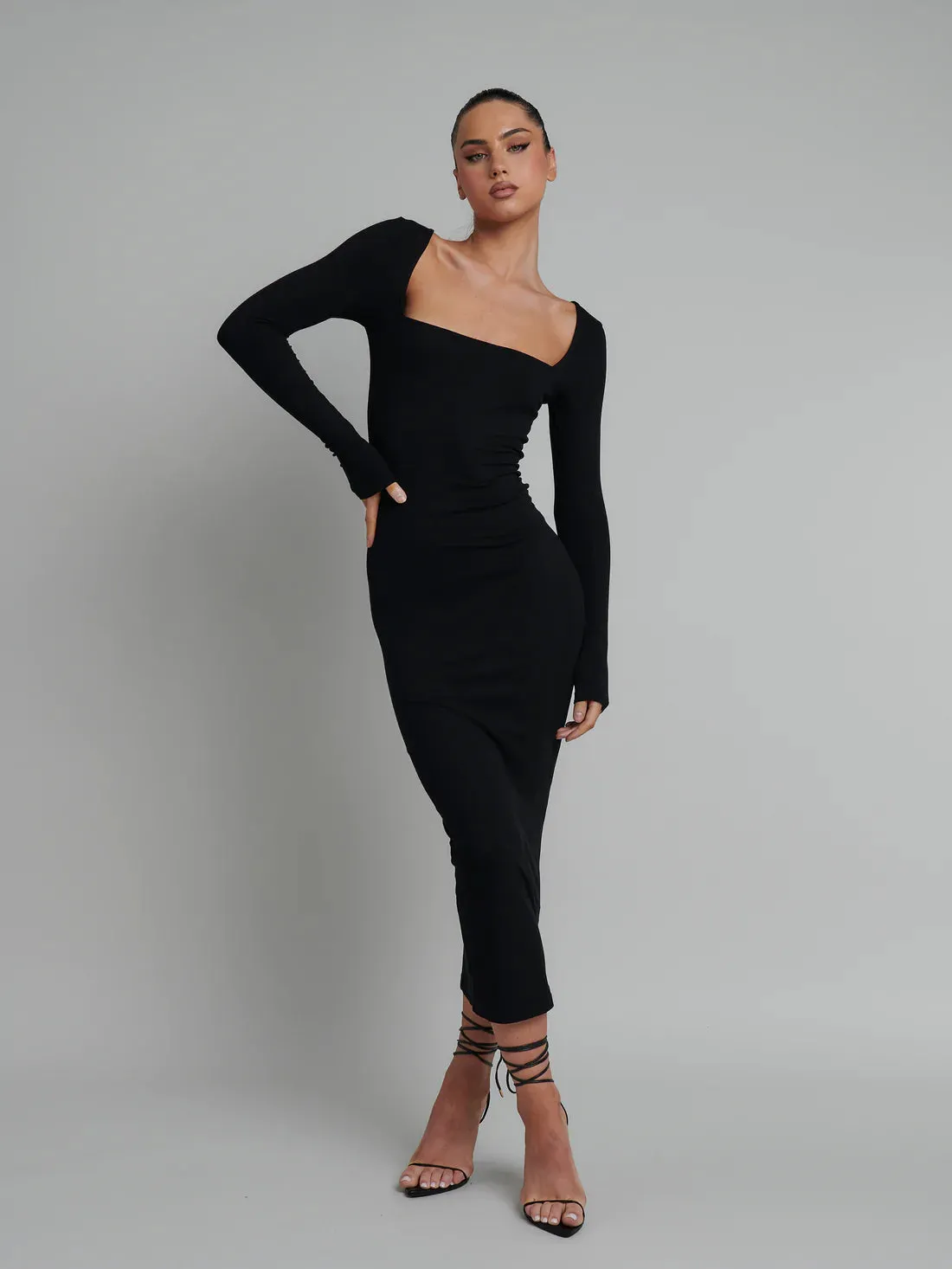 Rosabel Square Neck Dress
