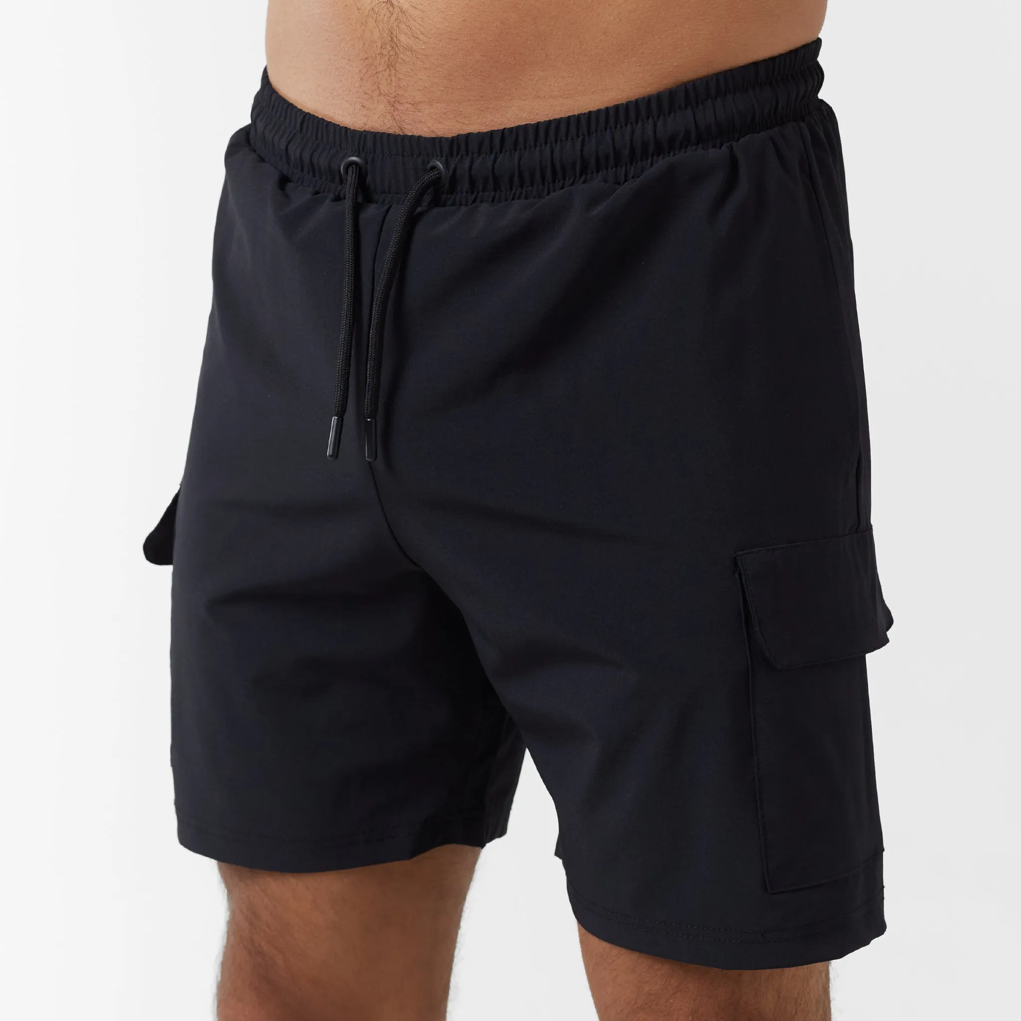Tech Pocket Twinset | Grey Black