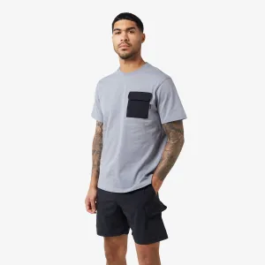 Tech Pocket Twinset | Grey Black